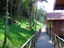 Walkway in the resort