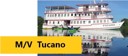 Amazon Expedition Cruises by M/Y Tucano - For further details click here!