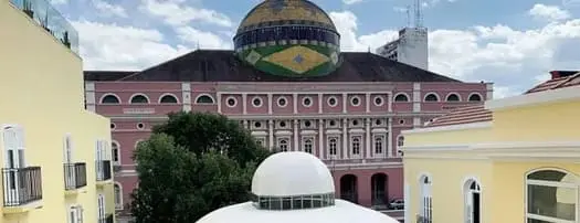  Juma Lodge - Vista do Teatro 